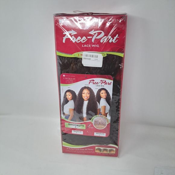 Sensationnel Empress Free Part Lace Front Wig BROOKLYN Color 4 - Picture 3 of 6